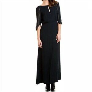 BCBGMaxAzria Studded Black Maxi Dress WORN once XS